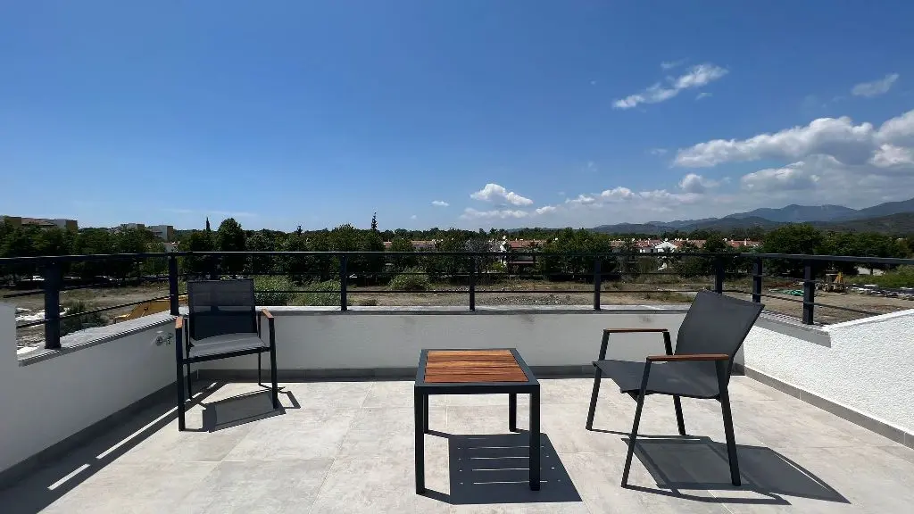 Roof terrace